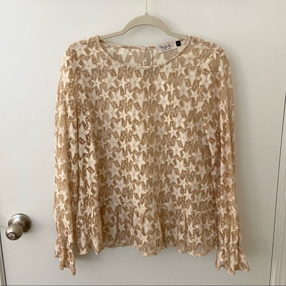 MGirls | Star Blouse | Size Large - Picture 4 of 7
